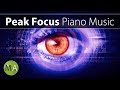 Peak Focus For Complex Tasks (Piano) Study Music - Isochronic Tones