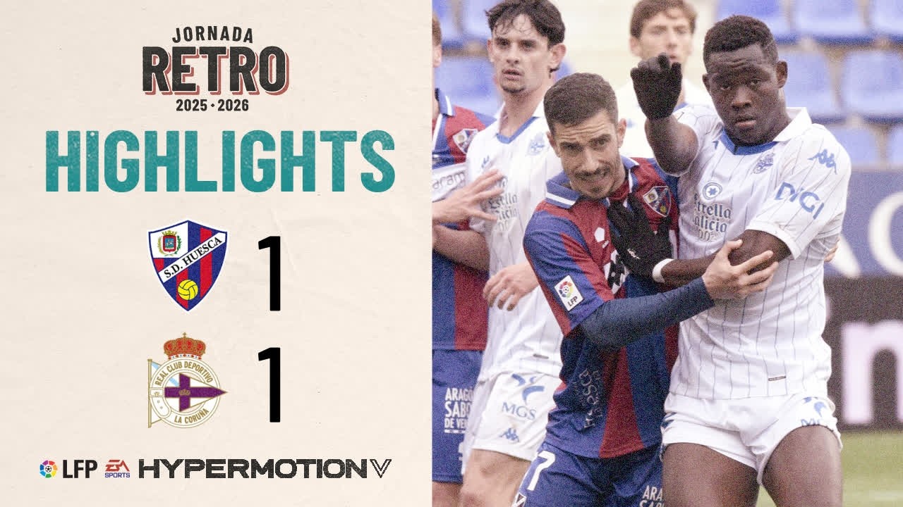 Huesca vs Deportivo La Coruña Highlights