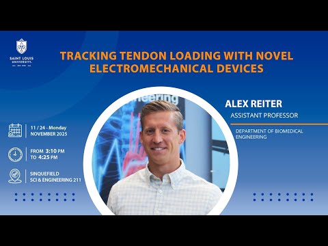 Tracking Tendon Loading with Next-Generation Electromechanical Devices by Dr. Alex Reiter