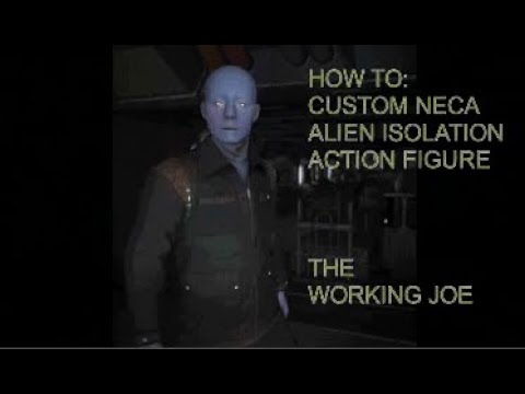 How To Custom: Neca Working Joe Android Figure Alien Isolation Customized Becoming Hysterical