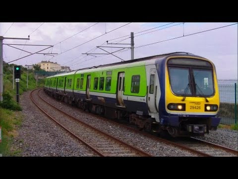 IE 29000 and 8300 Class Trains - Salthill & Monkstown, Dublin
