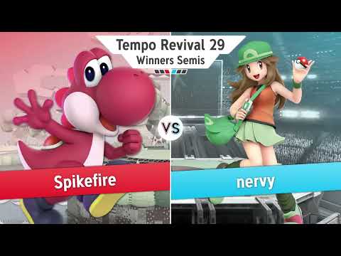 Tempo Revival 29 - nervy (Pkmn Trainer) Vs. Spikefire (Fox) - Winners Semis - Smash Ultimate