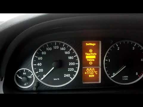 Mercedes w245 - dаily light on