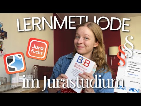 LERNMETHODE im JURASTUDIUM | Marlenes Mind