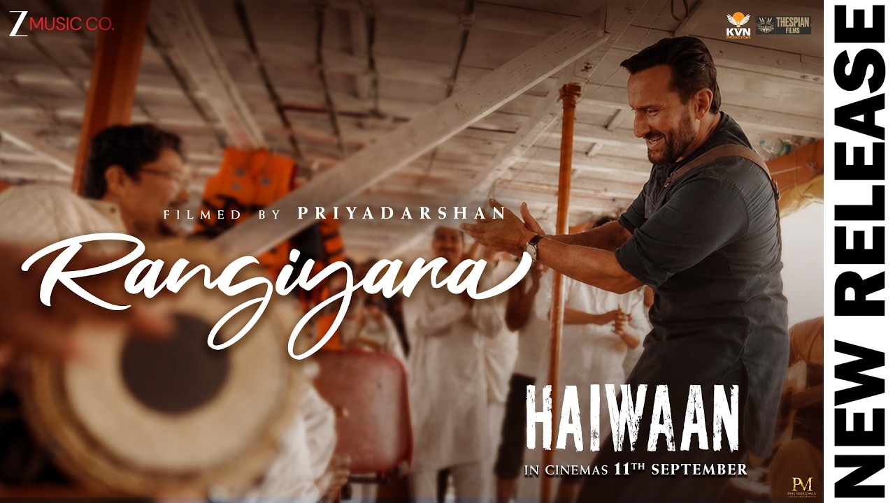 Rangiyara - Haiwaan | Saif Ali Khan | Pritam, Shaan, Sukhwinder Singh, Romy, Yatindra Mishra