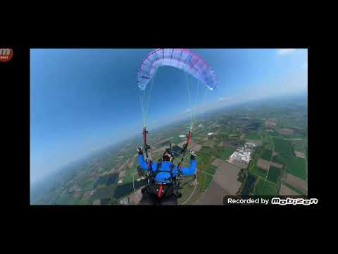 Apco aviation f3 Motorschirm Vorstellungsvideo Reaktion Ben x1