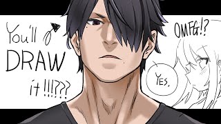 【絵を描く / DRAW MAKING】YEAH!! I CAN DRAW!!!!!!!!!【 #蟻塚森厳 / #VAC_amepro 】
