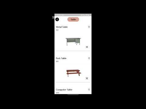 Best Flutter UI Design for a Furniture Store App!
