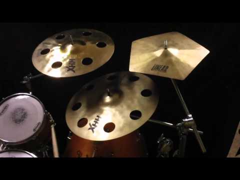 Sabian Dave Weckl HHX O Zone Crash 16 18 vs Wuhan Linear crash 15 comparison v s  vs  ozone