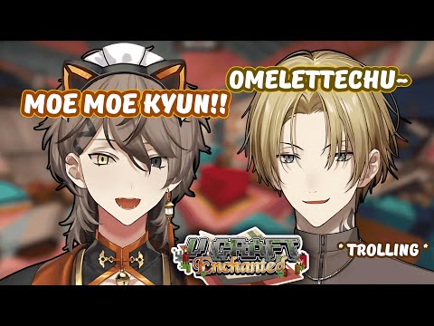 [#VCraftENchanted] Chaos at the Maid Café—Zaddy the First Customer & Prankster Mode ON!