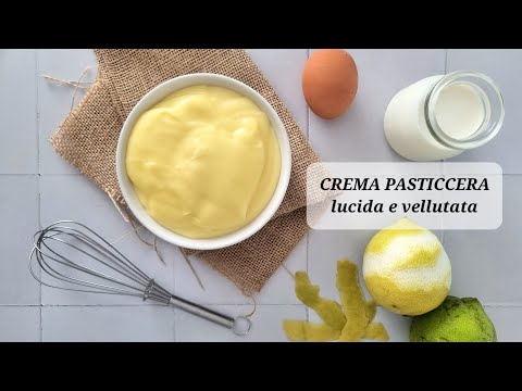 CREMA PASTICCERA PERFETTA lucida e vellutata
