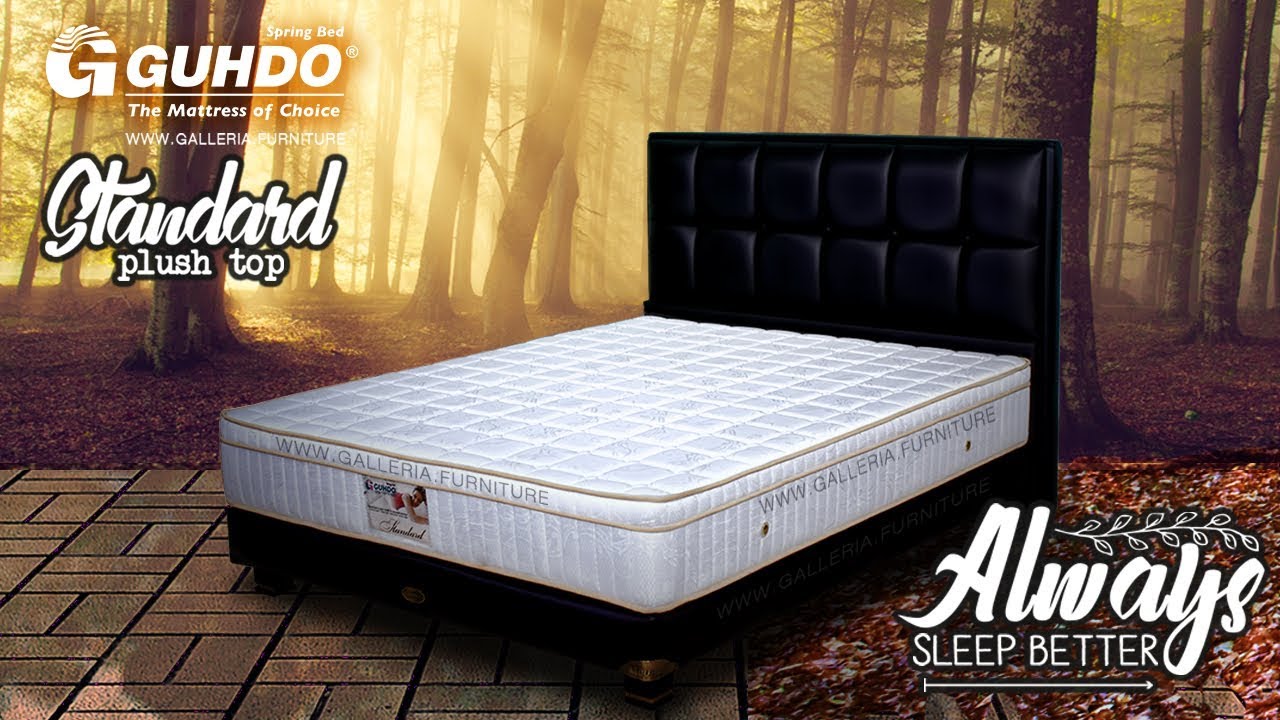 Harga Kasur Springbed Guhdo Standard Plush Top 2019 - Galleria Furniture