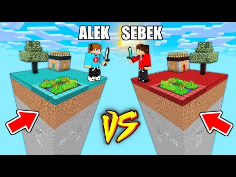WIEŻA ALEK vs WIEŻA SEBEK w Minecraft!