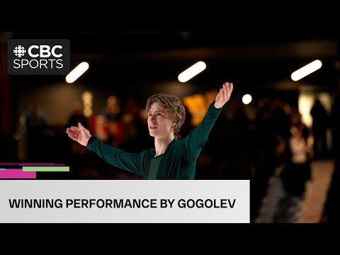 Stephen Gogolev 1st in free program, wins men's singles national championship | #CBCSports