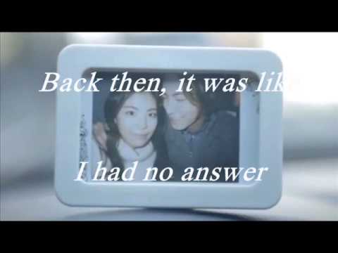 Hong Dae Kwang -- No Answer 답이 없었어 Eng lyrics