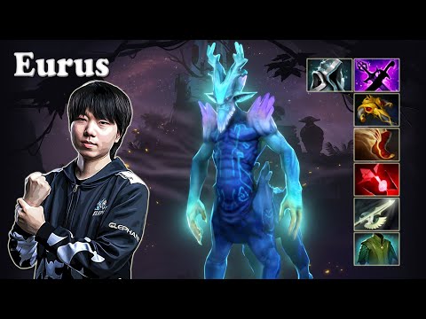 Eurus - Leshrac Midlane vs Quinn Earth Spirit | Dota 2 7.30e Gameplay