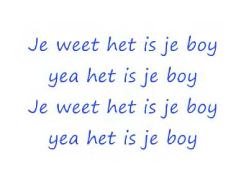 Dio Ft. Voicst - Het is je boy + songtekst