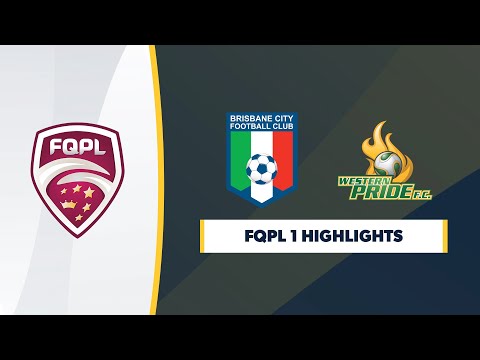 FQPL 1 R20: Brisbane City vs. Western Pride Highlights