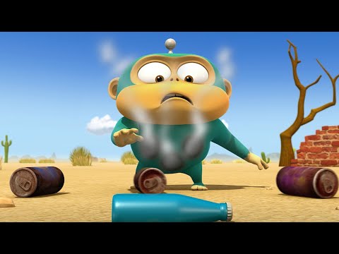 Alien Monkeys 👽 Vending machine 2 - Animation for Kids | WOW CLUB