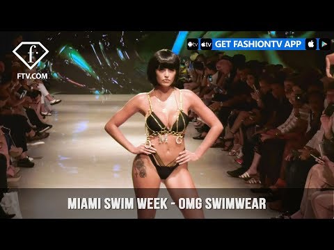 OMG Swimwear Cleopatra-Esque Miami Swim Week Art Hearts Fashion 2019 | FashionTV | FTV