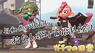 なんだかんだ結局スプラしてるそこの君と僕【めっとんガチマの日常】