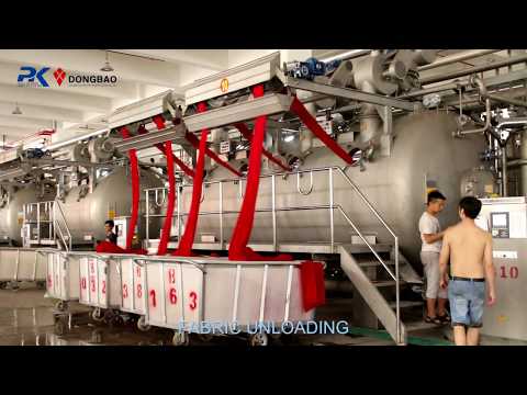 Textile Dyeing Machines Working Demo