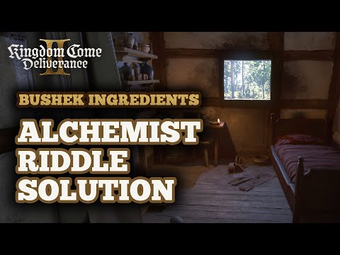 How to Solve Alchemist Riddle in Kingdom Come Deliverance 2 - Fetch Ingredients for Bushek