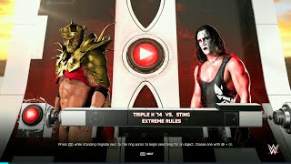 WWE 2K25 FULL MATCH - Triple H vs Sting - Ultimate Showdown!