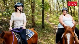 Can Whitney Saddle Up Enough Courage To Ride A Horse? | My Big Fat Fabulous Life