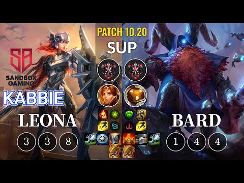 SB Kabbie Leona vs Bard Sup - KR Patch 10.20