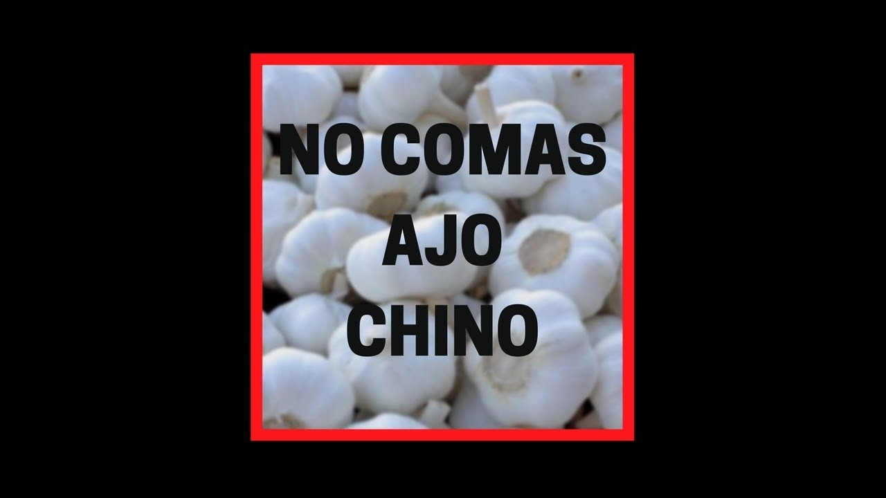 Ajo Chino: El tóxico negocio sin sabor