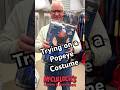 Trying On A Popeye Costume Costume Popeye Halloweencostume