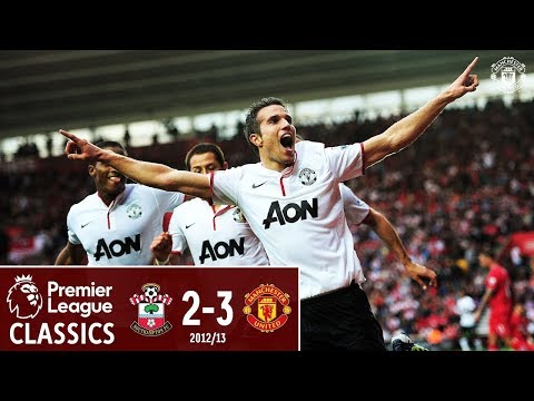 Van Persie Hat-Trick Sinks the Saints | Premier League Classic | Southampton 2-3 Man Utd (12/13)