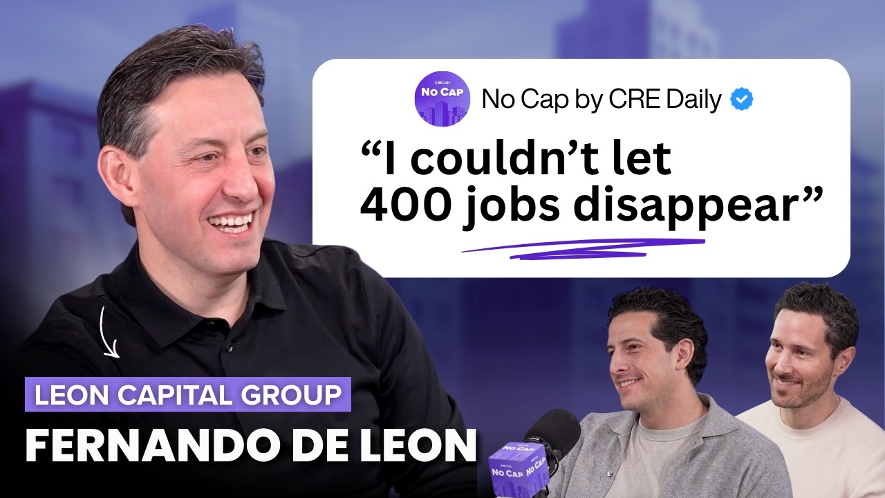 Fernando De Leon on the No Cap podcast discussing real estate investing and risk
