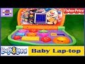 2010 Fisher Price Laugh And Learn Baby Laptop Bilingual English Spanish Learning Toy