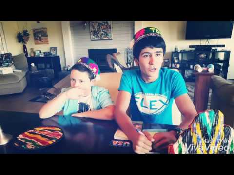 Teaching Tajik Language to my Host Brother in the USA