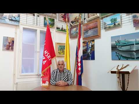 Zahvala predsjednika Bratovštine Marijanski zavjet za Domovinu