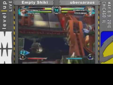 TvC (53) - EmptyShiki (Yatterman-1/Ippatsuman) vs. Ubersaurus (Tekkaman/Megaman Volnutt)