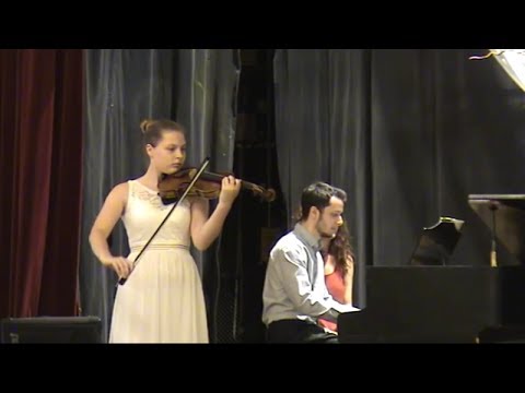 Varga Tünde Katalin a Beliczay Gyula Nemzetközi Hegedűversenyen