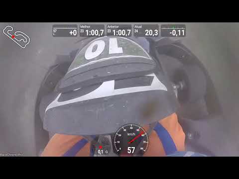 Paulo Barros - DPKIN 2019.2.1 Bateria 2/5, Corrida 2, P4, 100 Kg, Pista quase seca