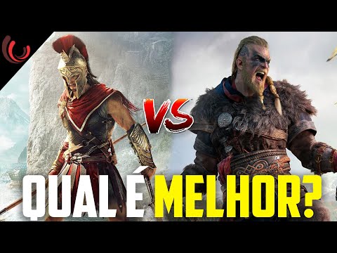 ASSASSIN'S CREED ODYSSEY VS ASSASSIN'S CREED VALHALLA - QUAL É O MELHOR DOS ULTIMOS ANOS? (Preços)