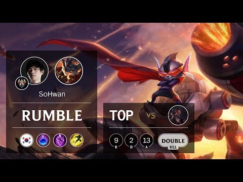 Rumble Top vs Lucian - KR Challenger Patch 9.24