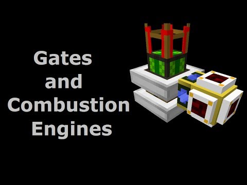 Using Gates to Stop Engines Overheating (Tekkit/Feed The Beast) - Minecraft In Minutes