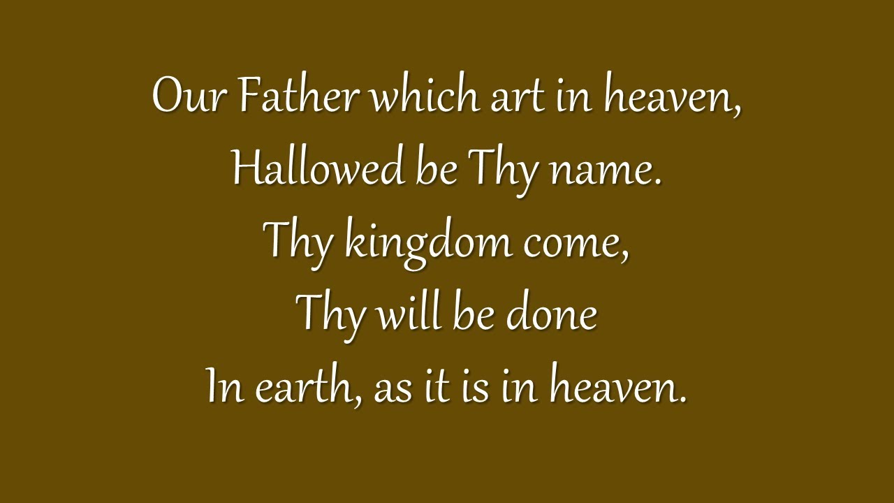 The Lord's Prayer (Grace Community Church)