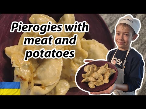 Vareniki (Pierogies) with Meat & Potatoes from Thomas