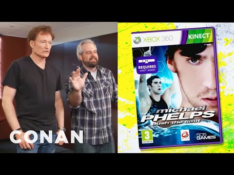 Conan recenzuje hru Michael Phelps: Push the Limit