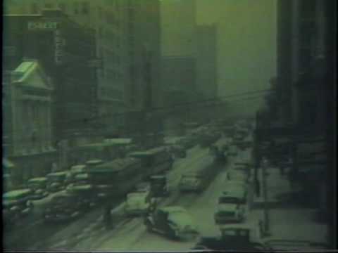 A wintery day in downtown Oklahoma City