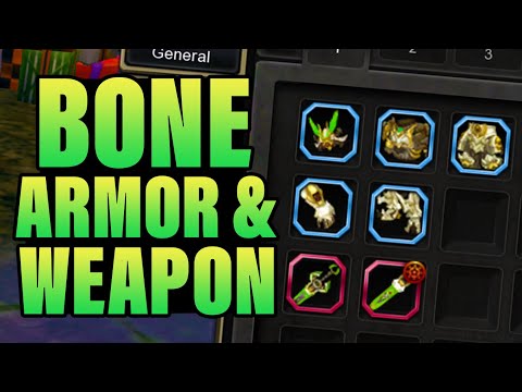 Crafting Bone Dragon ARMOR & WEAPONS | Dragon Nest SEA
