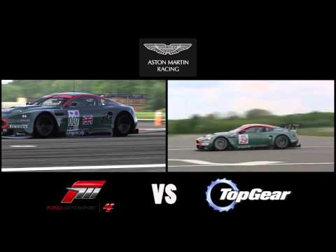 Forza Motorsport 4 vs. Top Gear - Aston Martin Racing DBR9