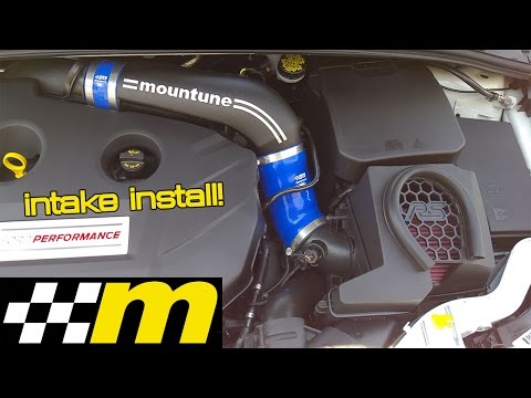 2016 Ford Focus RS - mountune High Flow Induction kit Install